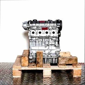 BVY engine on a wooden pallet against a white background. The engine's front is clearly visible.