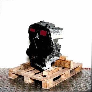 CYRA engine on a wooden pallet against a white background. This image of the engine has no watermarks or logos.